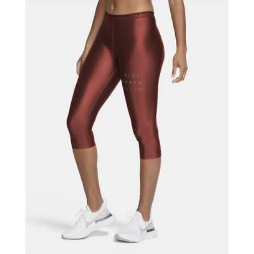 Womens Large L Nike Run Division Running Capris Athletic Pants Tights CZ2831-624