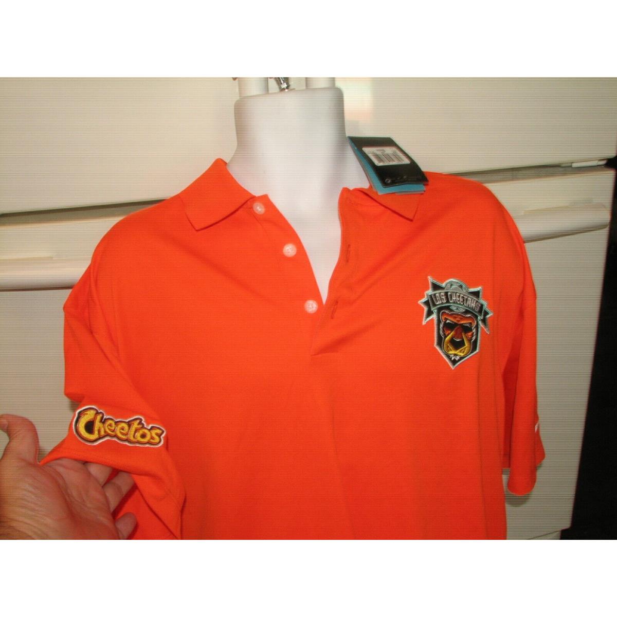 Cheetos Los Cheetahs Soccer Club Nike Golf Shirt Men`s 2XL 2013