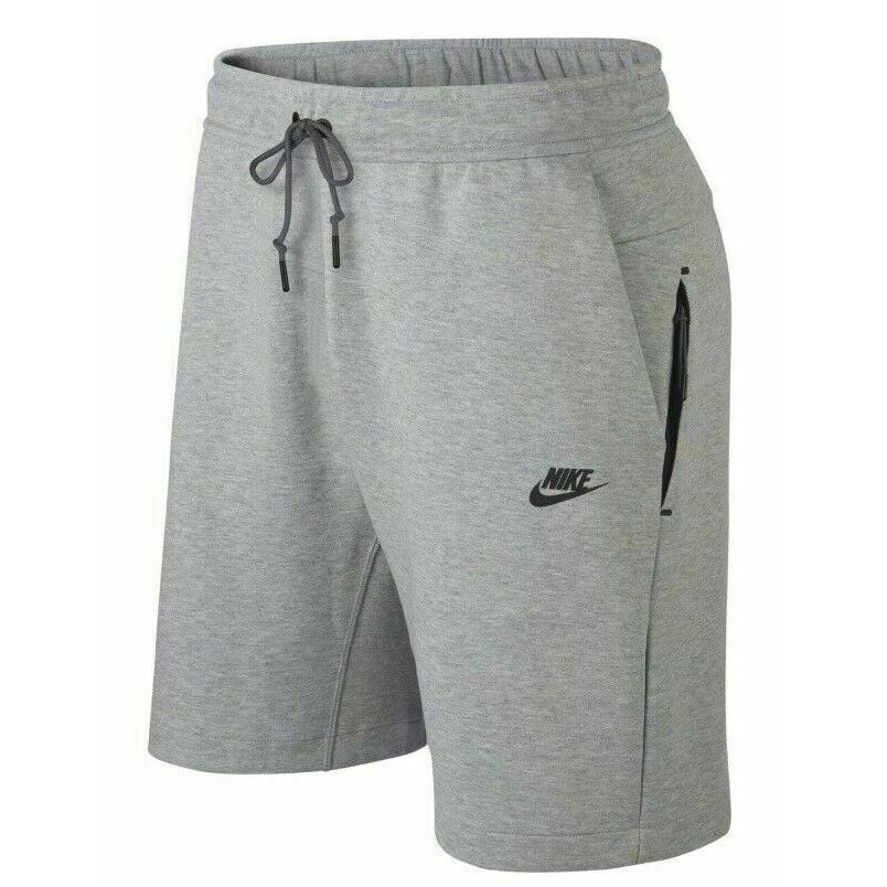 Nike Tech Fleece Shorts Size 2XL Grey Heather Black Nsw Sportswear 928513 063