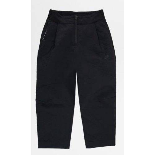 Nike Sportswear Tech Pack Woven Cropped Pants Black AJ6031 010 Women s Small