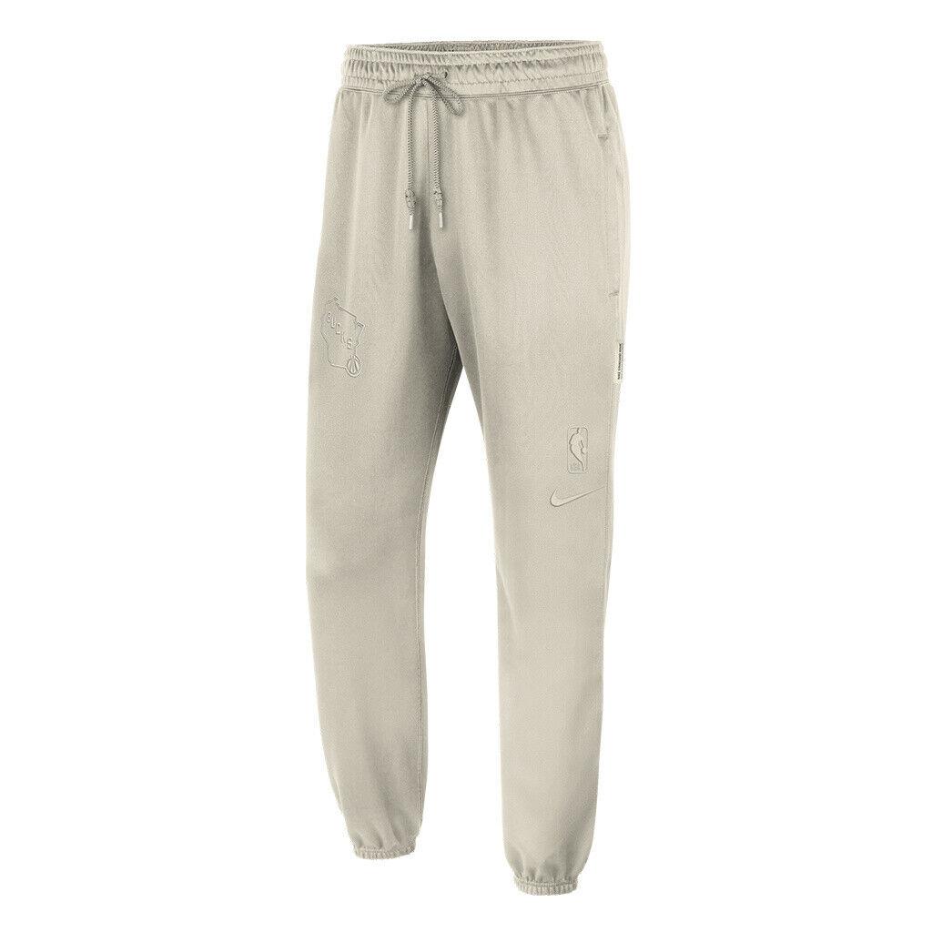 Men`s XL Nike Nba Pants Milwaukee Bucks Standard Issue Sweatpants Jogger Pants
