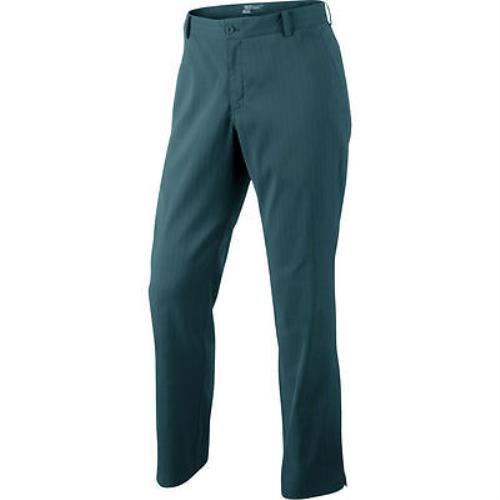Nike Tour Novelty Stripe Golf Pants Blue 585752-483 Dri-fit Mens 38 W x 30 L