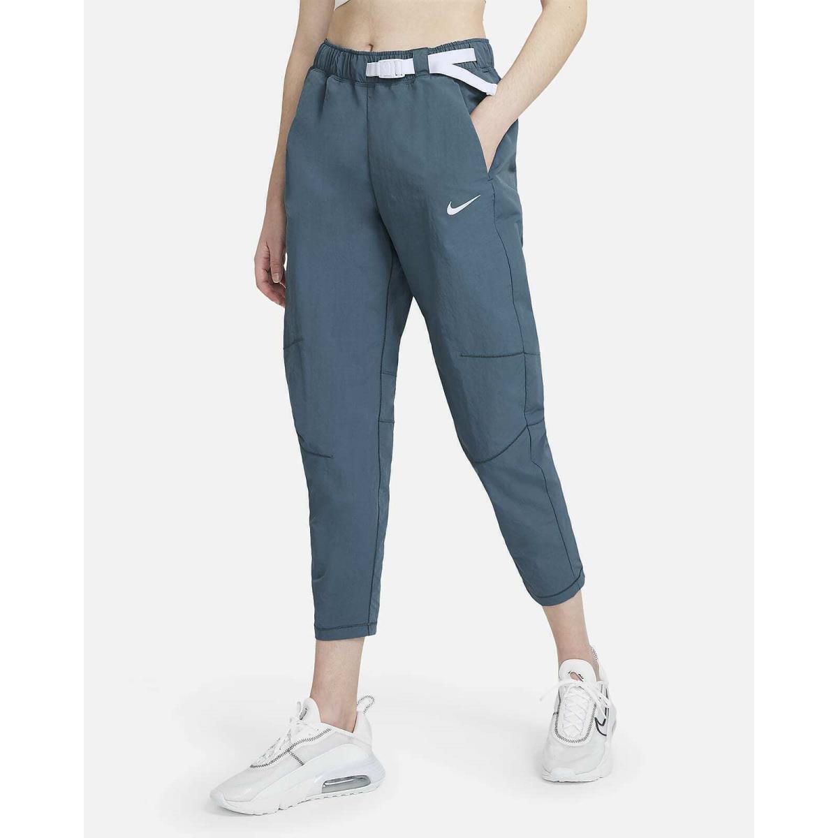 Nike Tech Pack Woven Pants Size L Women Sportswear Ash Green CU6018 058