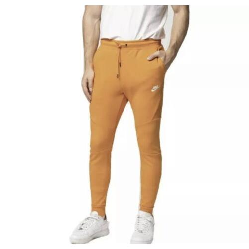 Nike Sportswear Tech Fleece Joggers Slim Fit Kumquat Mens XL Slim Fit 805162-886