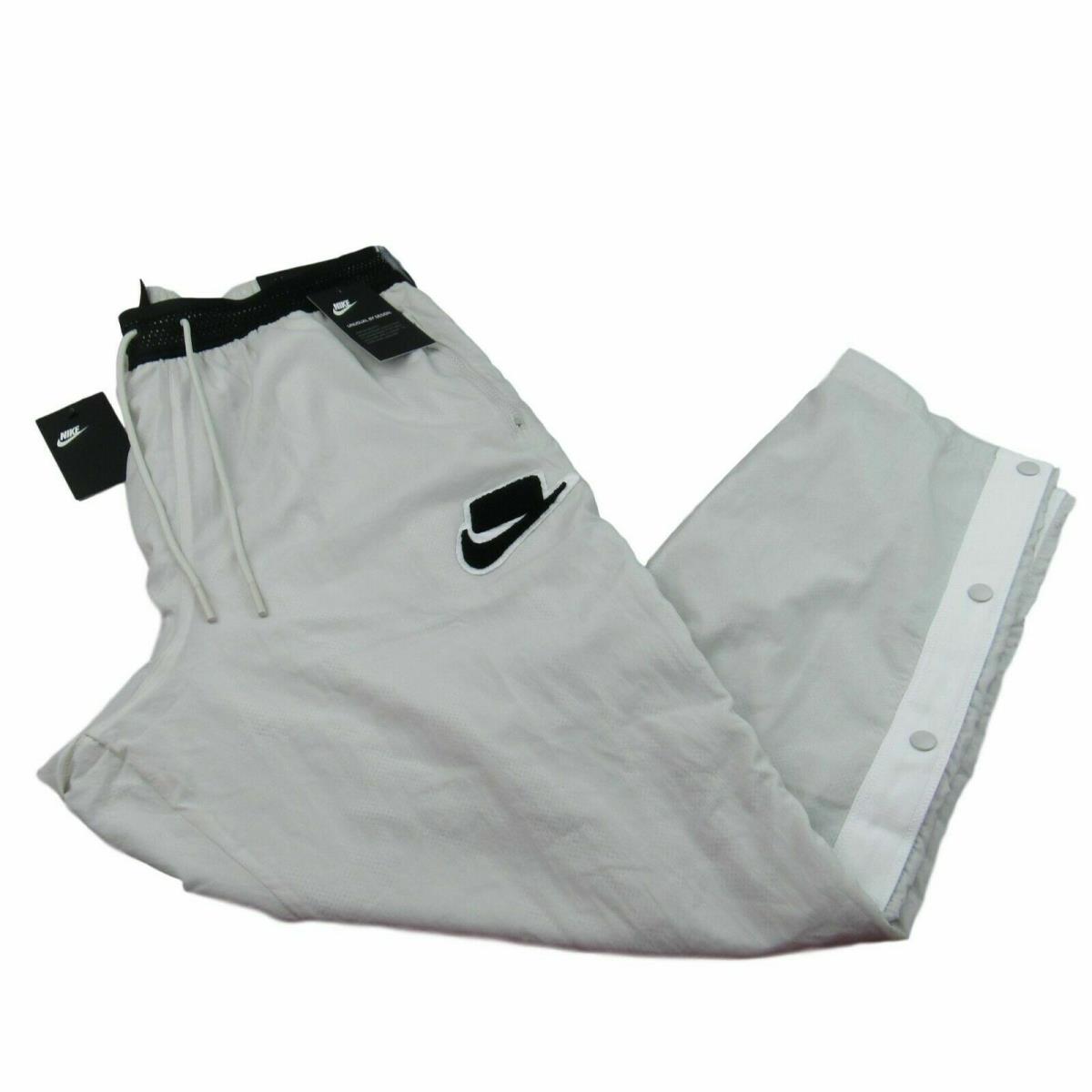 Nike Sportswear Nsw Woven Pants Mens Bone Summit White BV4546-072 Sz L