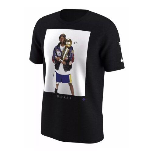 Nike Kobe Bryant Retirement Goat Shirt AV1261 010 sz M