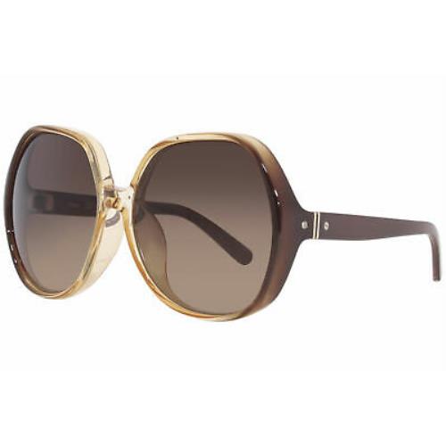 Chloé Chloe CE723SA 221 Sunglasses Women`s Gradient Brown/brown Gradient Lens 62mm