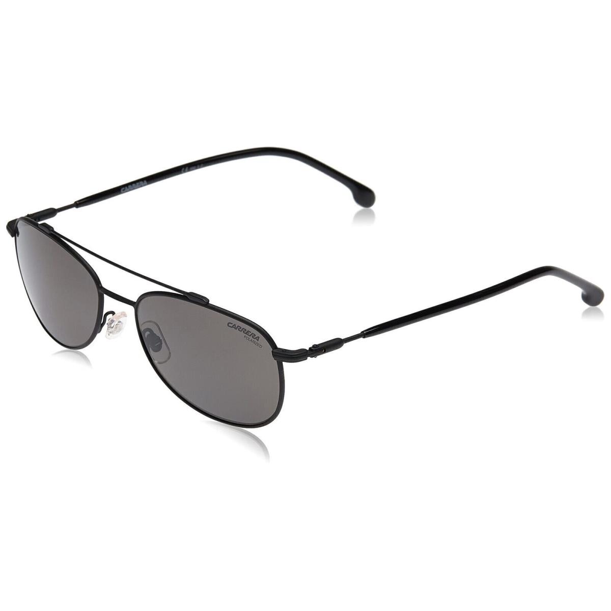 Carrera 224/S Pilot Sunglasses Black/polarized Gray 58mm 17mm