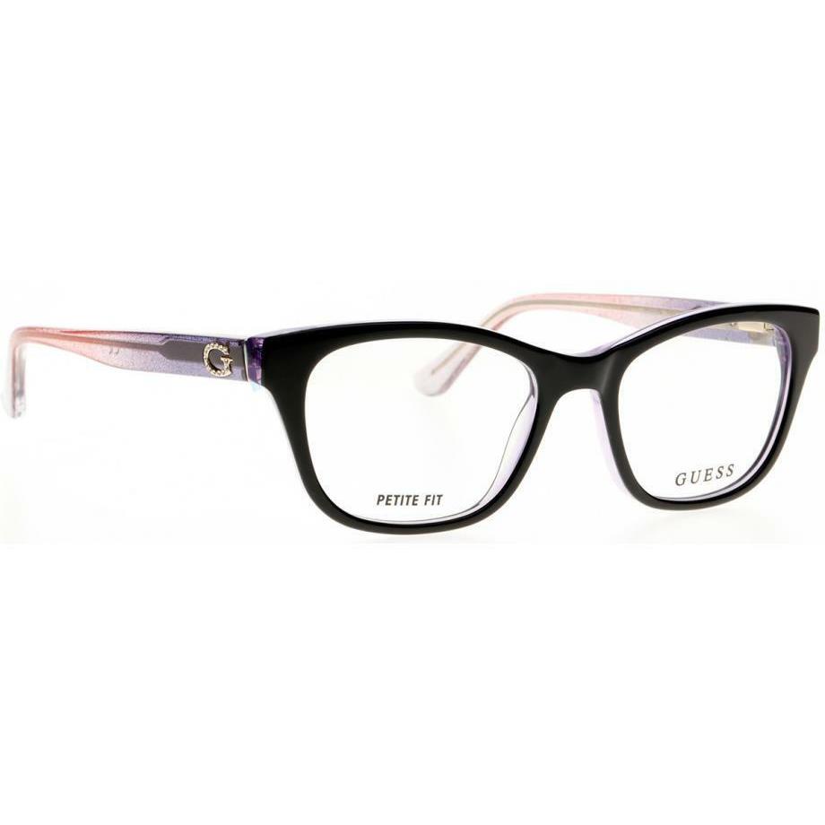 Guess GU2678 Black 001 Plastic Optical Eyeglasses Frame 49-17-140 GU 2678 RX AB