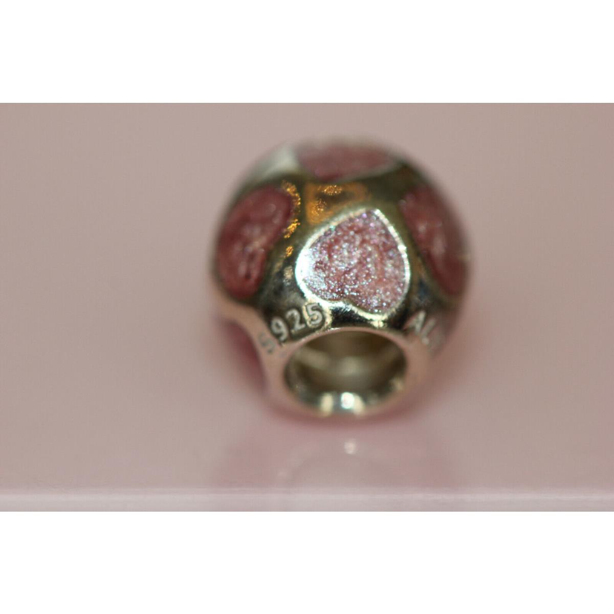 Pandora Love You Pink Enamel Charm Retired 790543EN28 Bagtag Beware Fakes