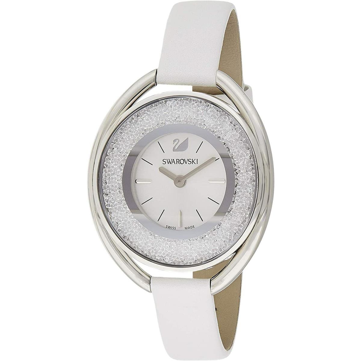 Swarovski Crystalline Oval White Ladies Watch