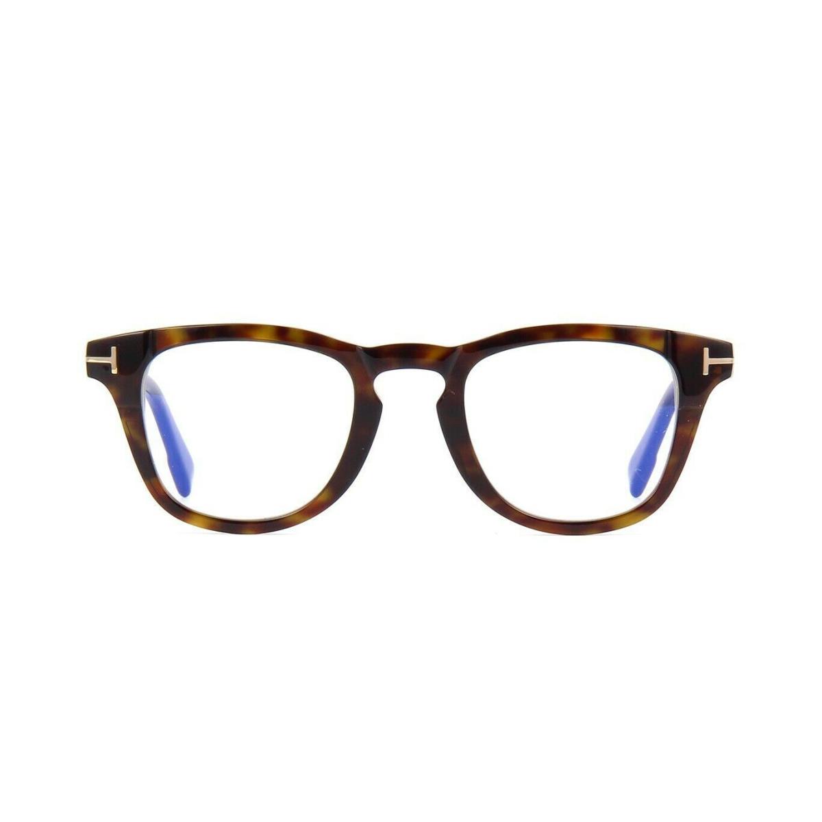 Tom Ford FT5660-B 052 Eyeglasses Dark Havana Frame 49mm