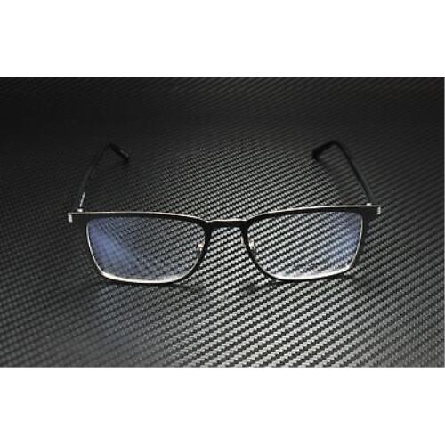 Yves Saint Laurent eyeglasses  - Semimatte Black/Shiny Silver Frame 0