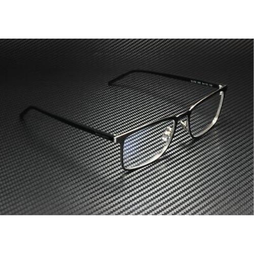 Yves Saint Laurent eyeglasses  - Semimatte Black/Shiny Silver Frame 1