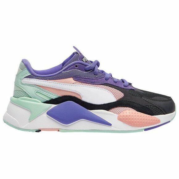 puma rsx purple black