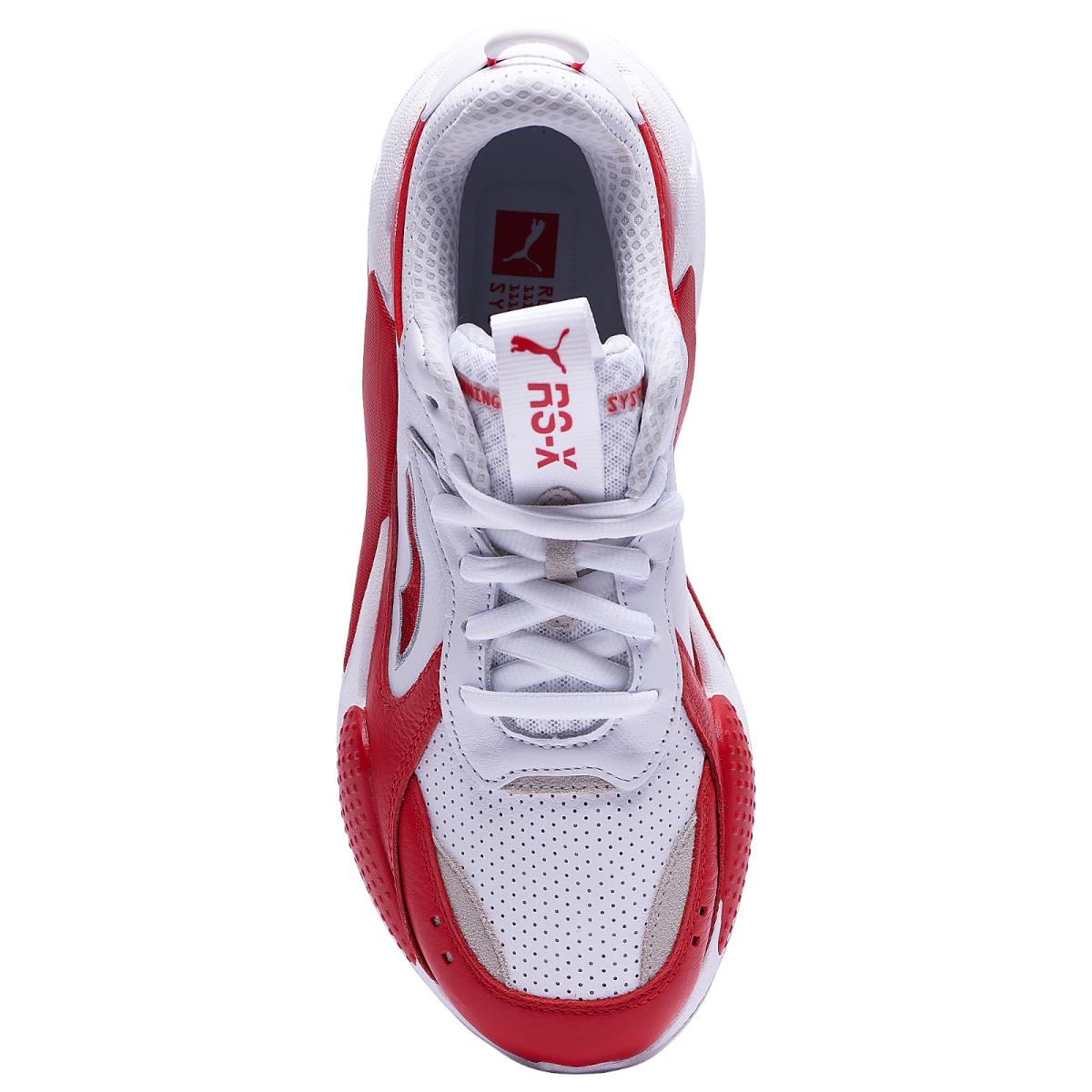 Puma Rs-x 374486-03 Men`s Running Casual Shoes White/red Sneakers 