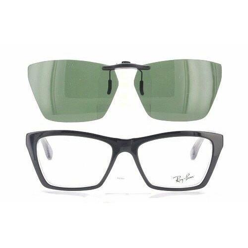 Custom Made For Ray-ban 5316-53X16 Polarized Clip-on Sunglasses Eyeglasses  Not - Ray-Ban sunglasses - 065481818544 | Fash Brands