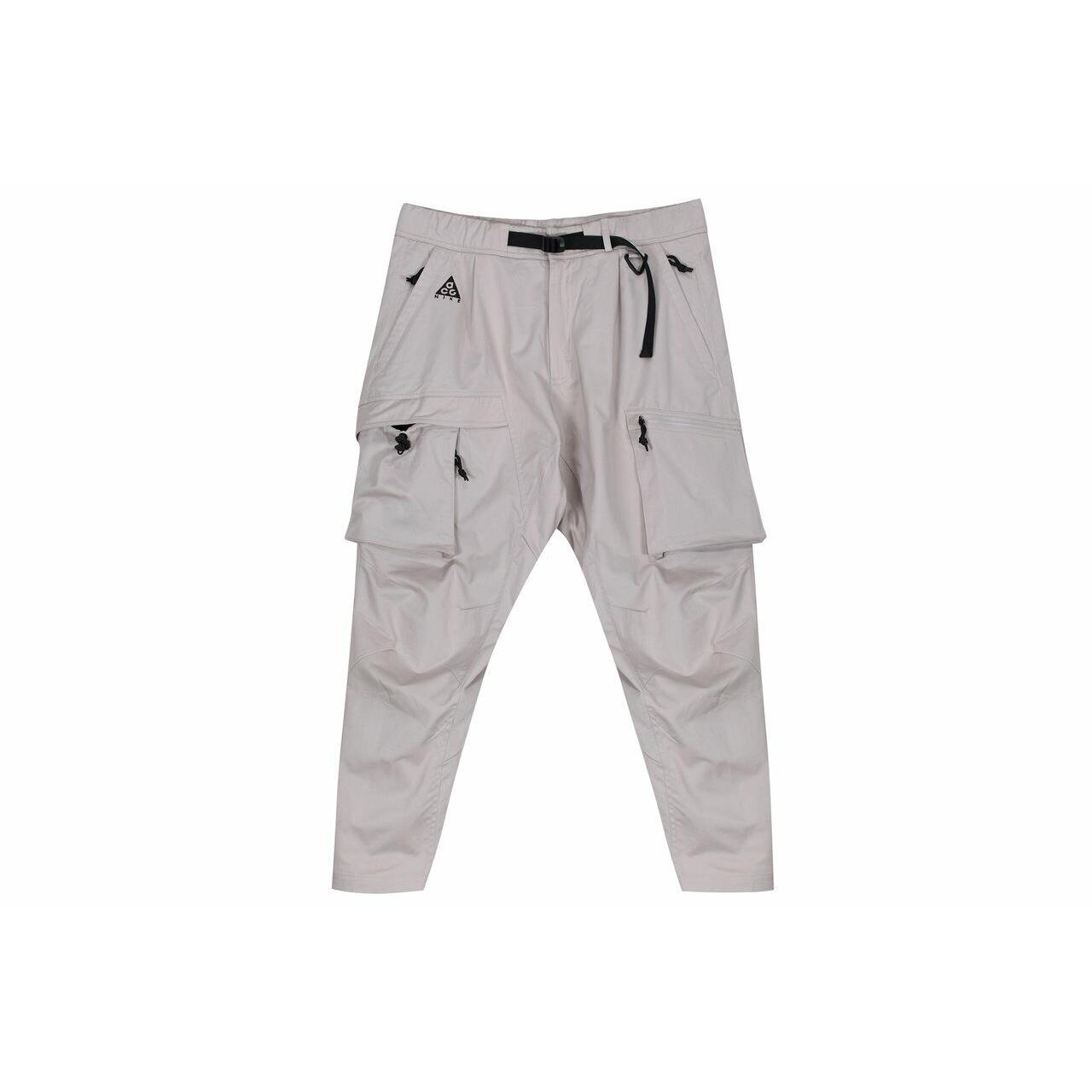 Nike Acg Cargo Woven Pants Moon Particle Beige BQ7293-286 Size L XL