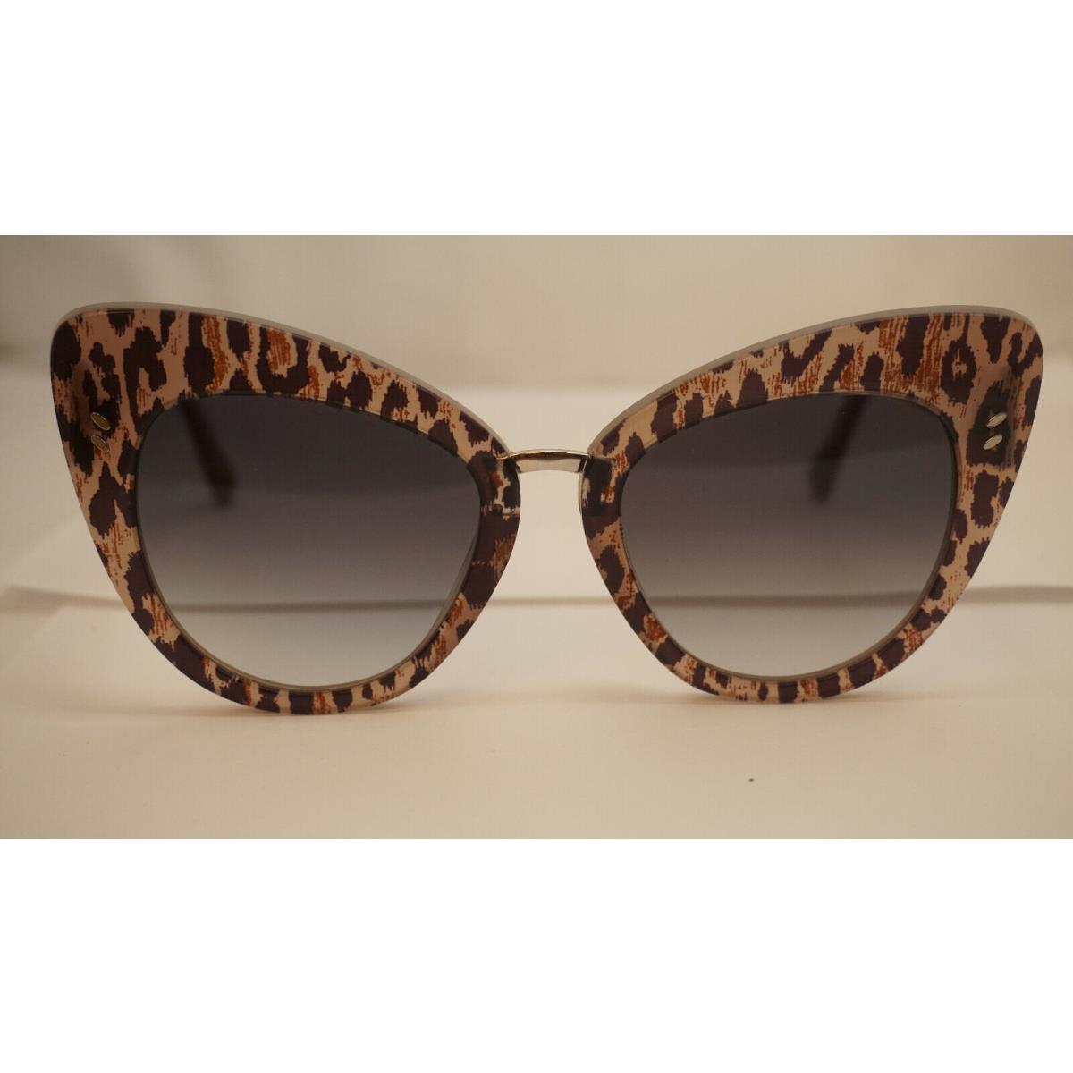 Stella Mccartney Sunglasses Cateye Leopard Grey SC0037S 006 54 19 145