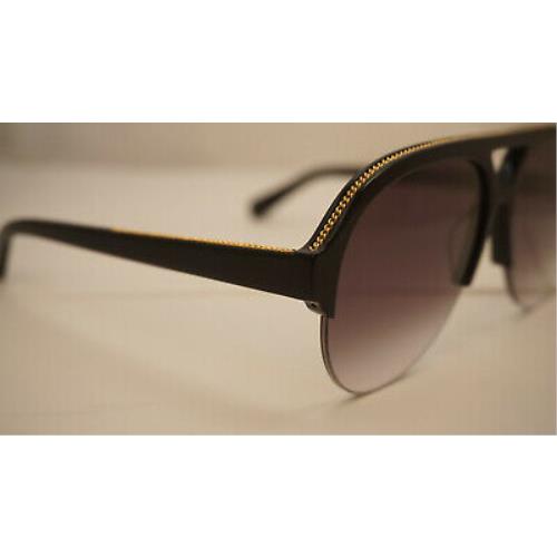 Stella McCartney sunglasses  - Frame: Black Gold Half Rim, Lens: Grey Gradation 0