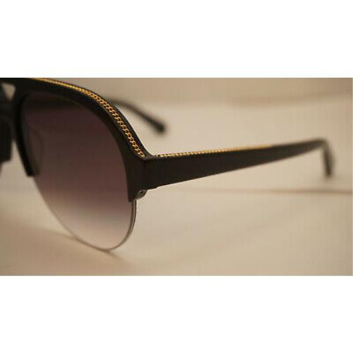 Stella McCartney sunglasses  - Frame: Black Gold Half Rim, Lens: Grey Gradation 1