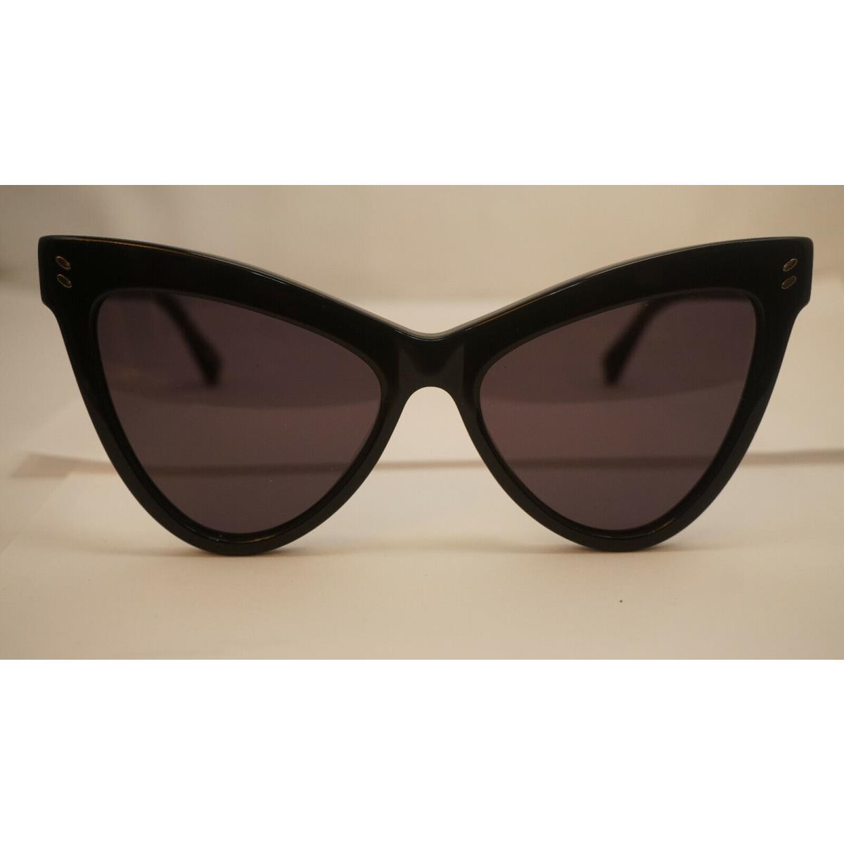 Stella Mccartney Sunglasses Large Cateye Black Grey SC0034S 001 55 18 145