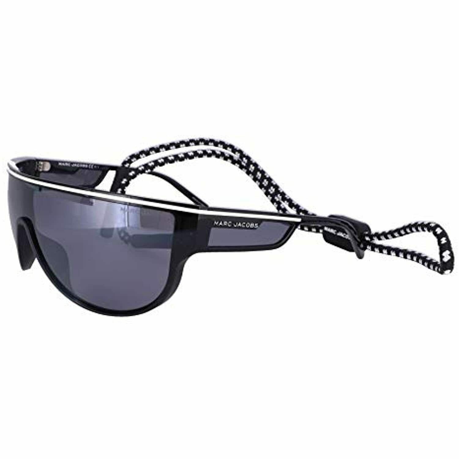Marc Jacobs Shield Black Wrap Sunglasses 410/S 0807 99