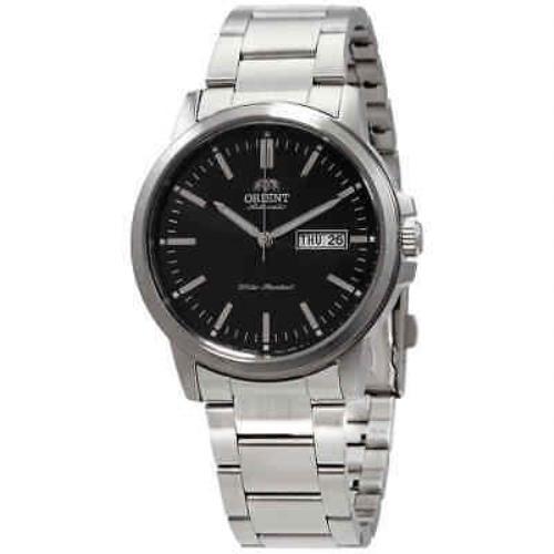 Orient Automatic Analog Black Dial Stainless Steel Men`s Watch RA-AA0C01B19B