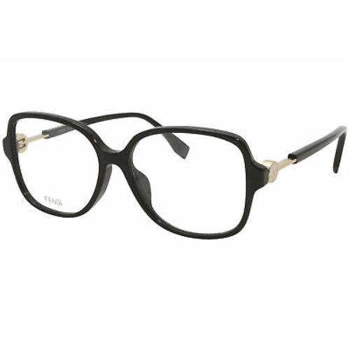 Fendi Black Butterfly Ladies 53mm Eyeglasses FF 0364 /F 0807