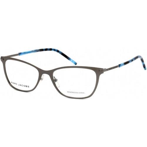 Marc Jacobs Women/men Metal Frame Eyeglasses Ruthenium Blue Havana 53 17 140
