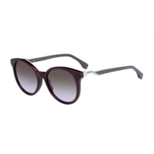 Fendi FF 0231/S 0S85/QR Burgundy/brown Violet Gradient Women`s Sunglasses