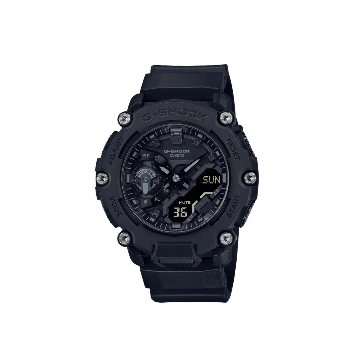 Casio G-shock GA2200BB Analog-digital Resin Triple Black Watch GA2200BB-1A