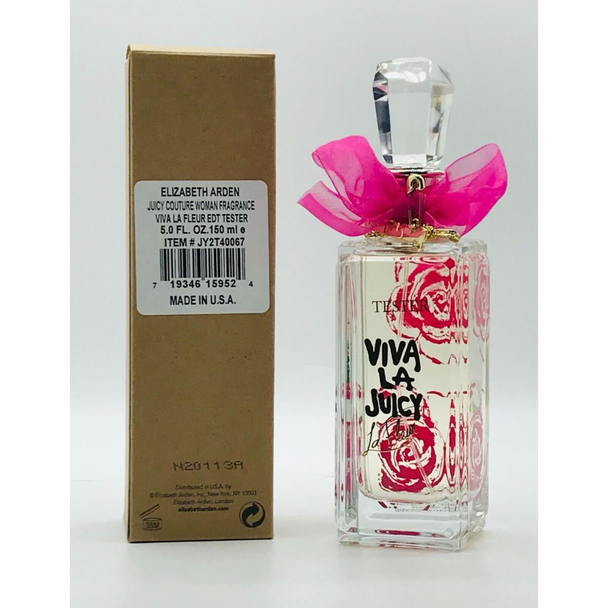 Viva La Juicy Fleur By Juicy Couture Women Perfume Edt Spray 5.0 oz Box As Shown