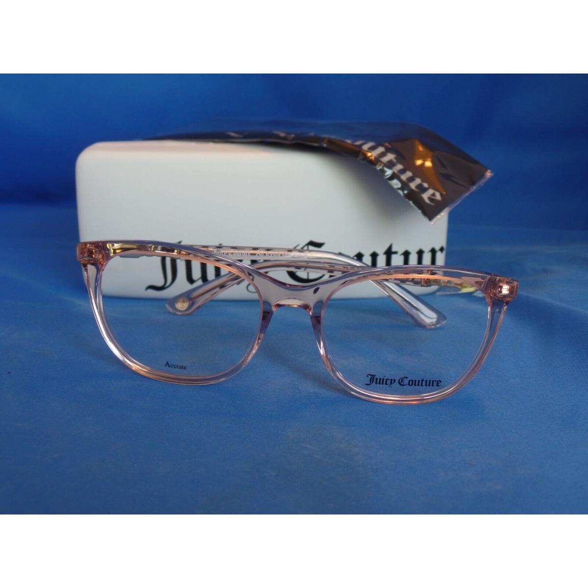 Women`s Juicy Couture Eyeglass Frame JU 173 Pink Plastic 52-18-135