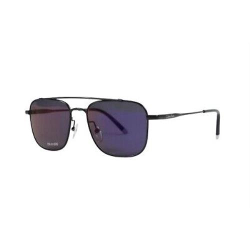 Calvin Klein CK2150S/115 Matte Black / Purple Sunglasses