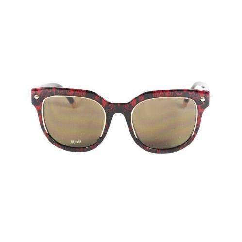 Calvin Klein CK3202S/623 Red Snake / Brown Sunglasses