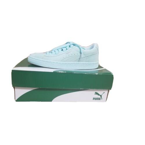 Puma Suede Jr Youth Size 5 x Women Size 6.5 Athletic Casual Sneaker Shoes - Clearwater