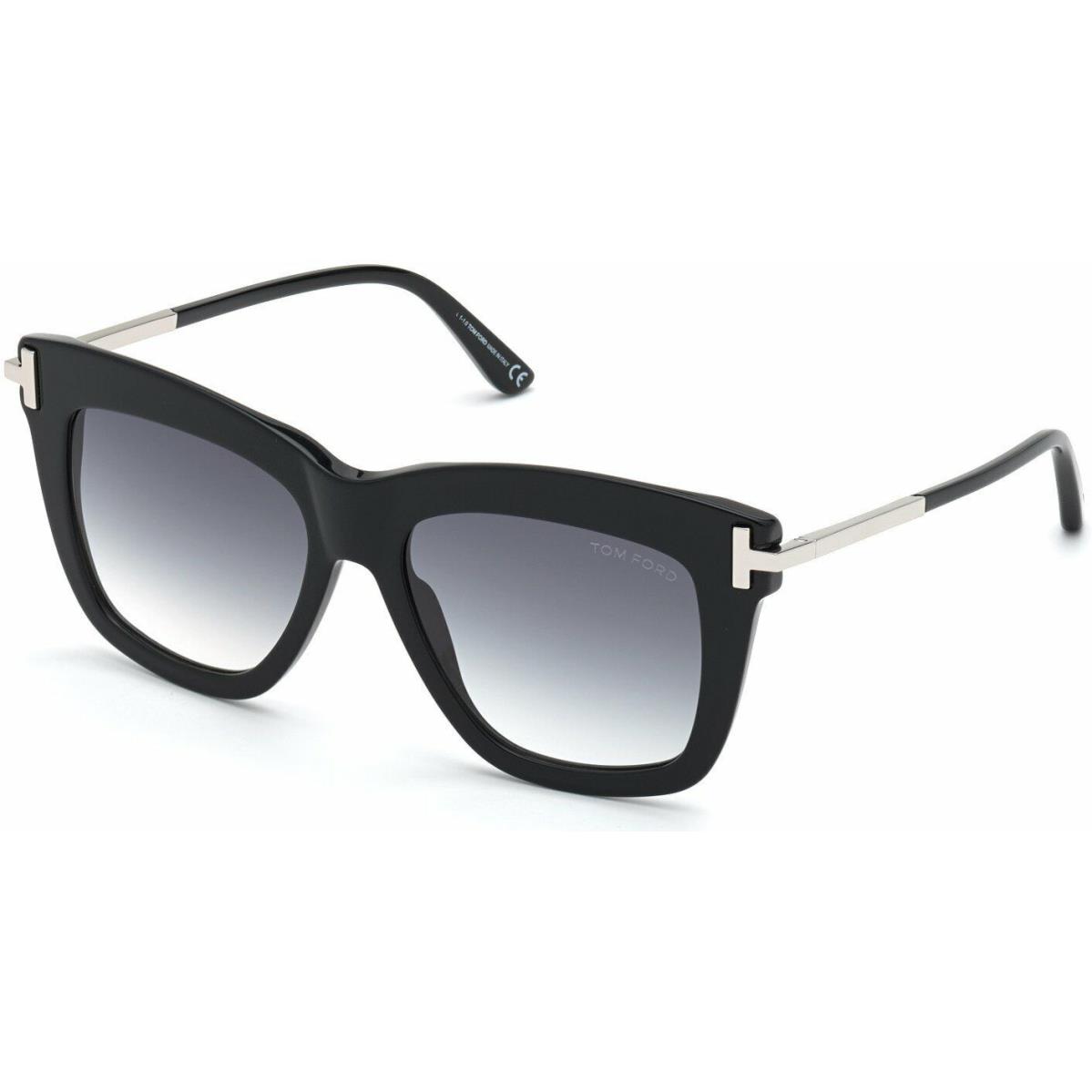 Tom Ford Sunglasses Dasha FT0822 01D Black/grey Polarized 52MM TF 822