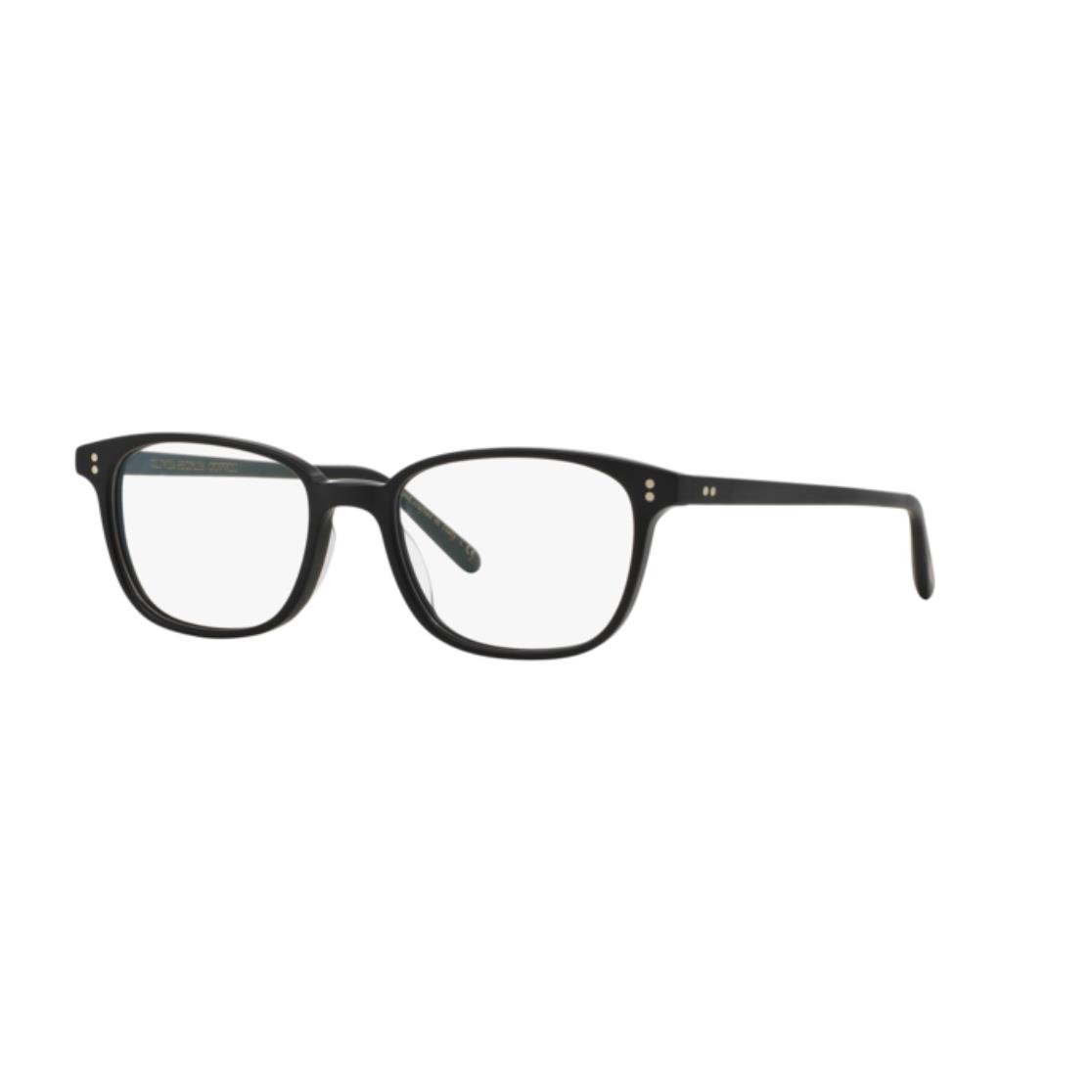Oliver Peoples 0OV 5279U Maslon 1465 Black Semi Matte Eyeglasses ...