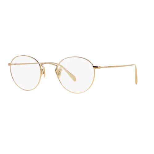 Oliver Peoples 0OV 1186 Coleridge 5145 Gold Men`s Eyeglasses - Gold Frame, Clear Lens
