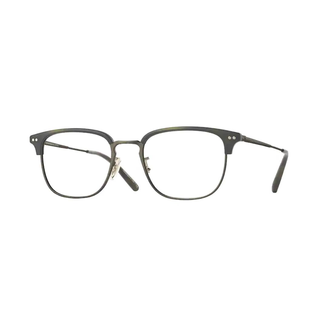 Oliver Peoples 0OV 5359 Willman 1709 Semi Matte Emerald Bark/gold Eyeglasses