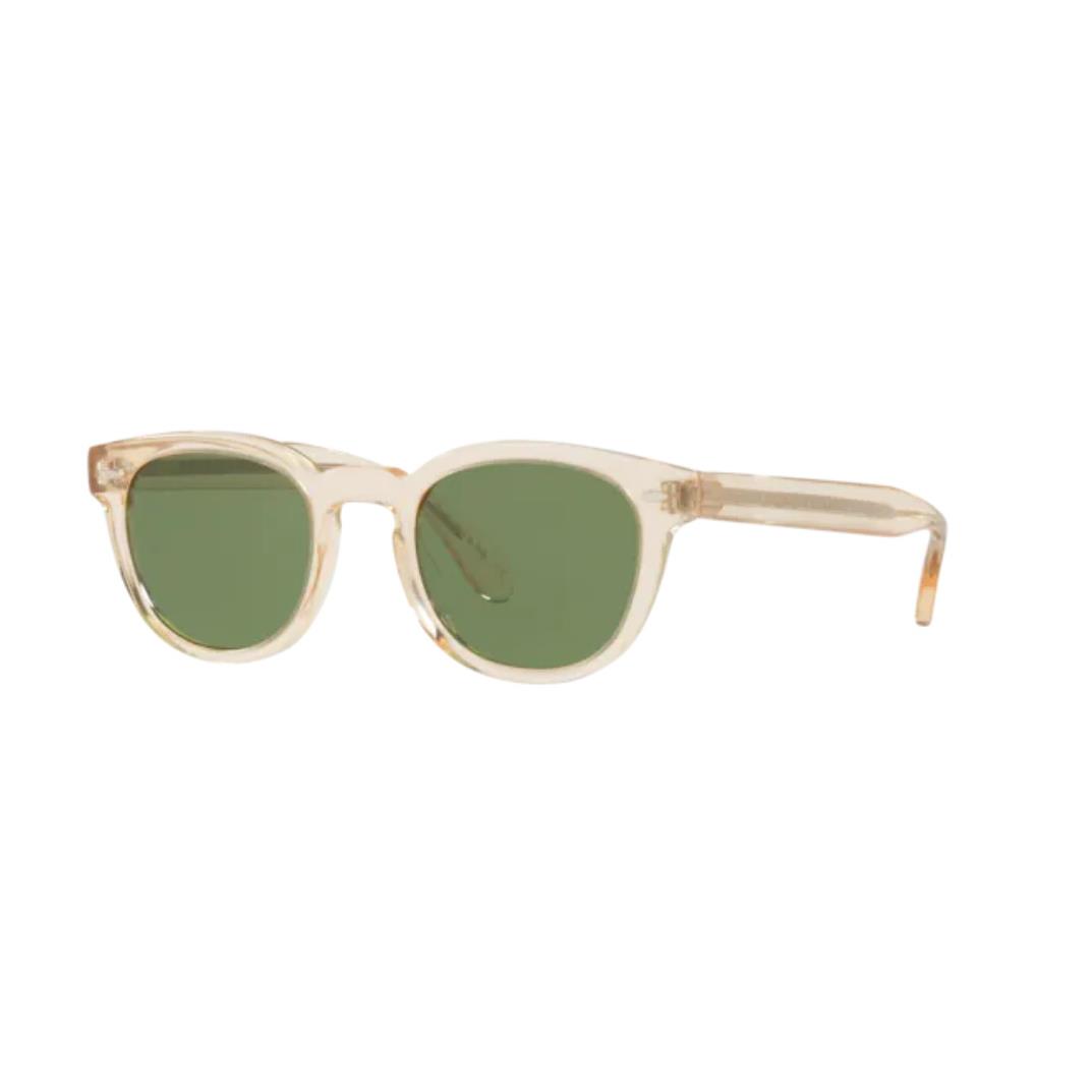 Oliver Peoples 0OV 5036S Sheldrake 158052 Buff Honey/green Sunglasses