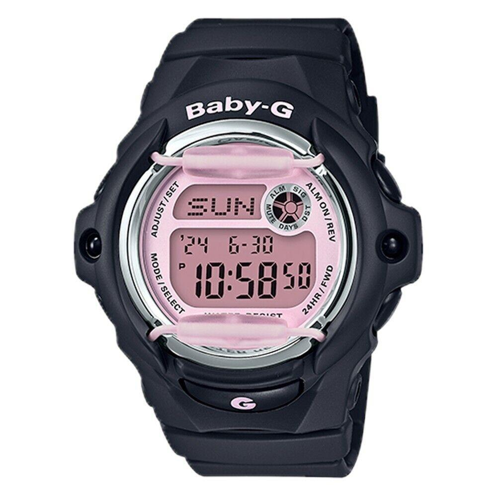 New- Casio Baby-g Black/pink Watch BG169M-1