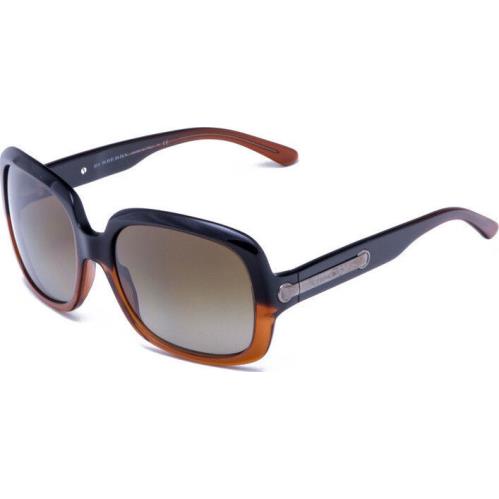 Burberry Sunglasses BE4051 313713 56mm Black-brown/brown Gradient Lens