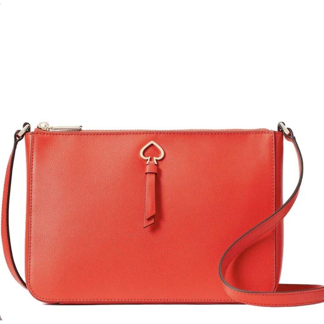 Kate Spade New York Adel Medium Top Zip Crossbody Bag Geranium