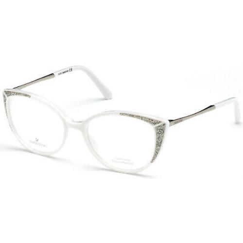 Women Swarovski SK5362 021 53MM Eyeglasses