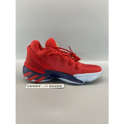 Adidas shoes DON Issue - Red 2