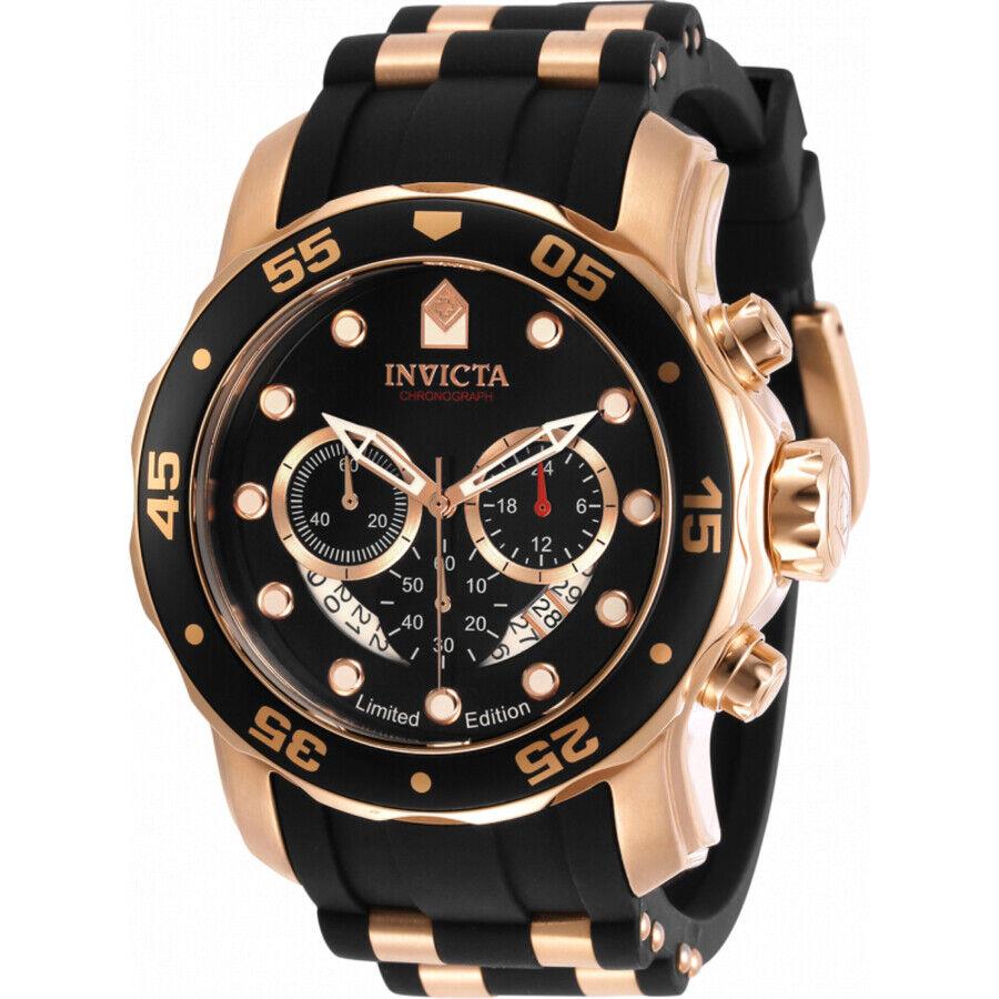 Invicta Pro Diver Chronograph Quartz Black Dial Men`s Watch 30825