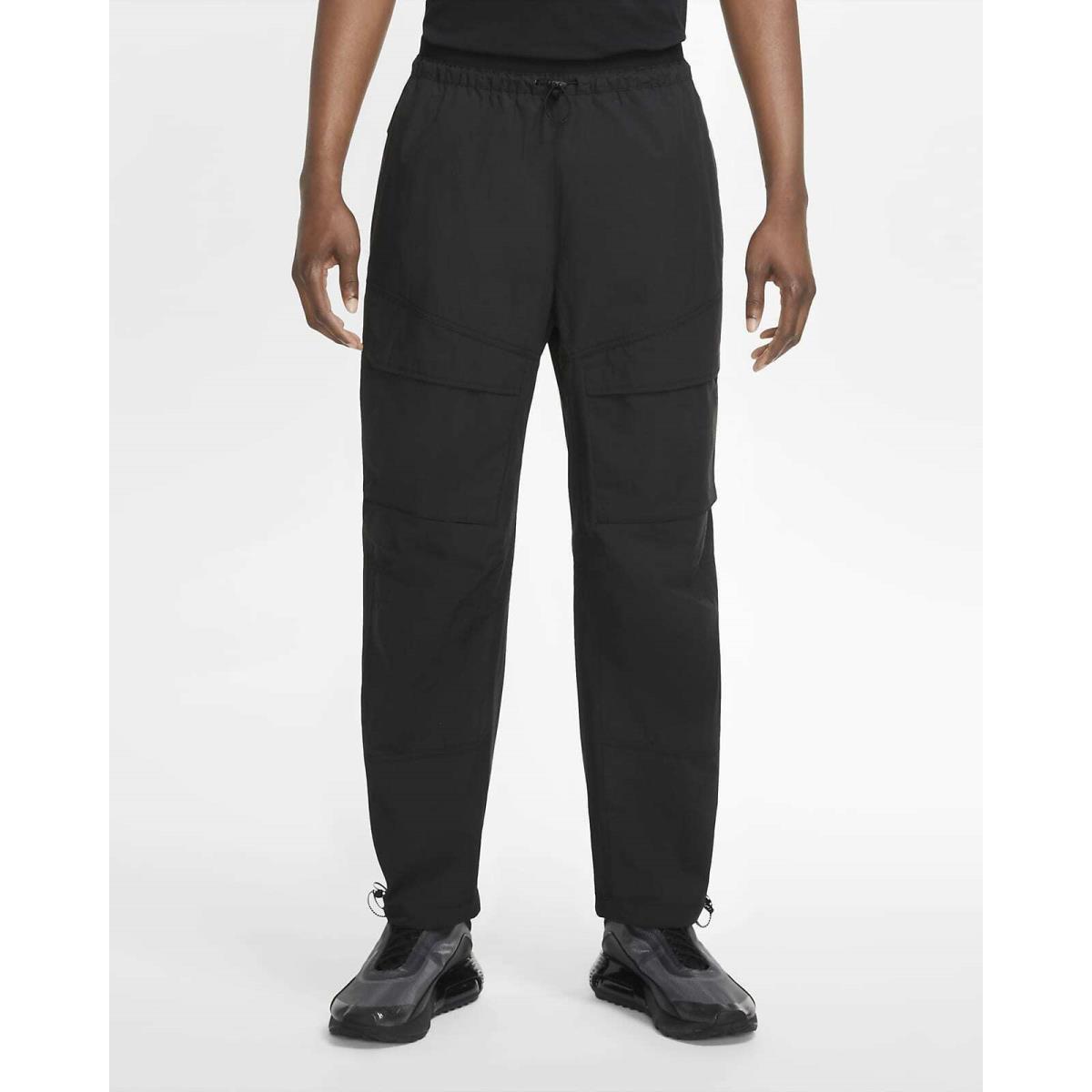 Nike Woven Sportswear Tech Pack Pant Size XL Black Ozone Jogger CU3761-010