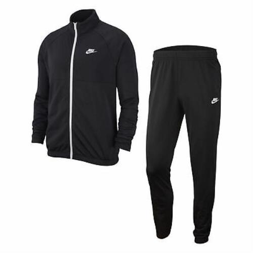 Nike Park 18 Tracksuit Mens BV3055-011 Black Full Zip Jacket Pants Size XL